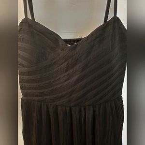 American Rag unique black sexy classy midi dress with details Size Small